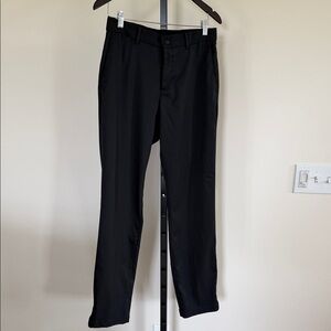 Nike Men's Black Straight Dress Pants